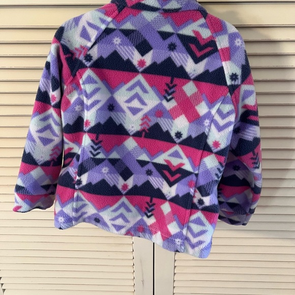 Columbia Kids' Fleece Jacket - Pink and Purple - Picture 5 of 5